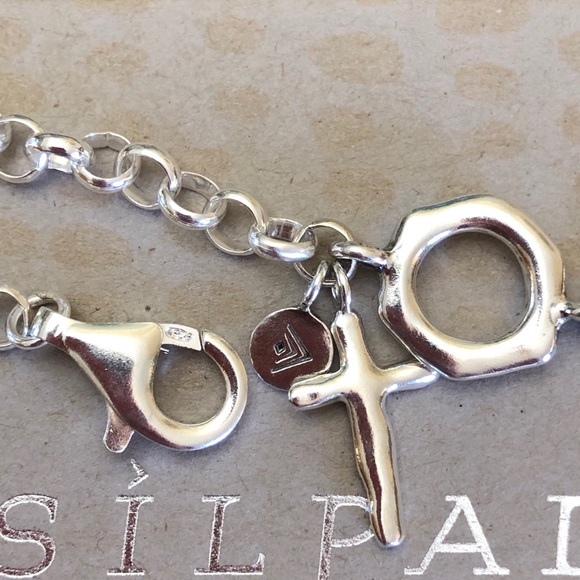 Silpada Cross ‘In Good Faith’ Sterling Silver bracelet BNIB - Picture 12 of 16